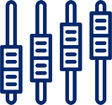 Ícone de mandrilhamento de sedes e guias