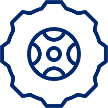 Ícone de usinagem de roscas